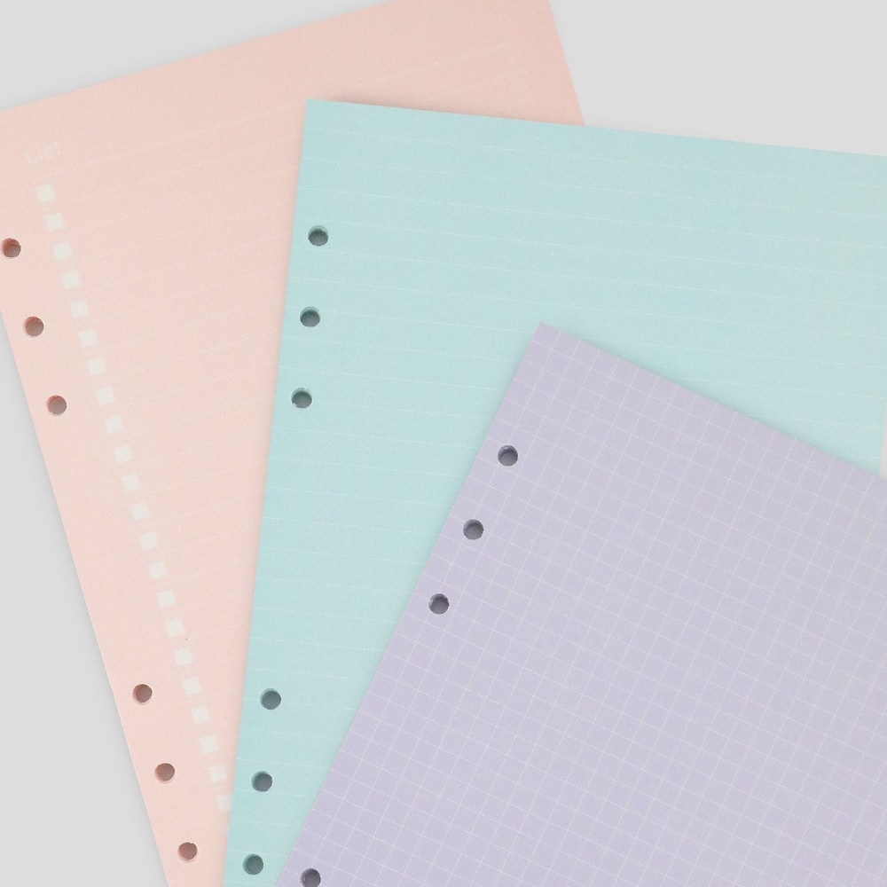 MILIKO PLANNER/PERSONAL ORGANIZER COLORED REFILLS